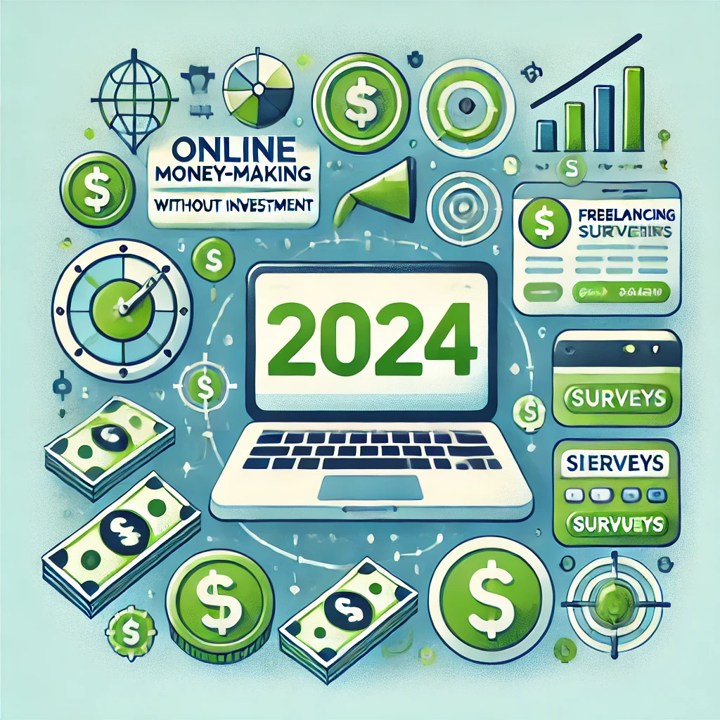 Top 5 Ways to Earn Money Online Without Investment in 2024